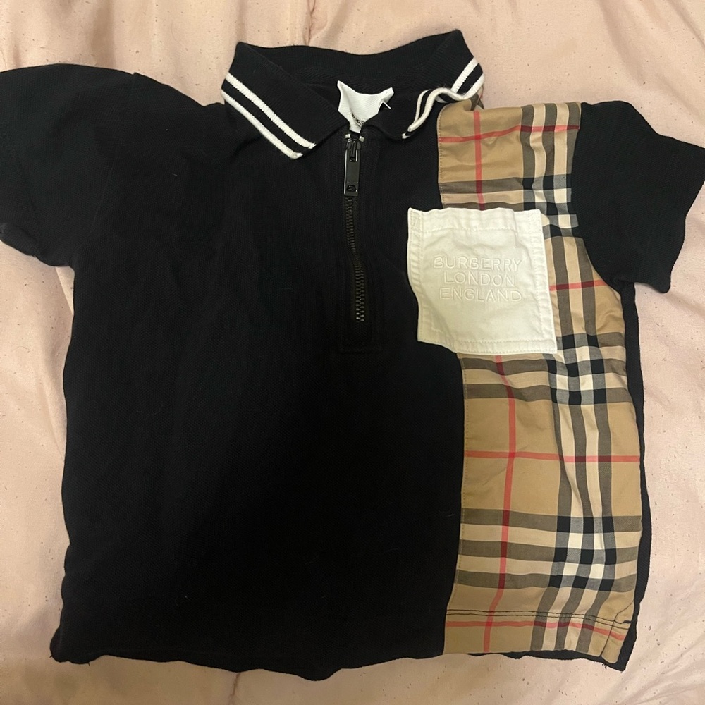 Toddler burberry shirt